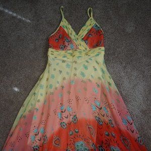 Boho/ethnic mid-length dress